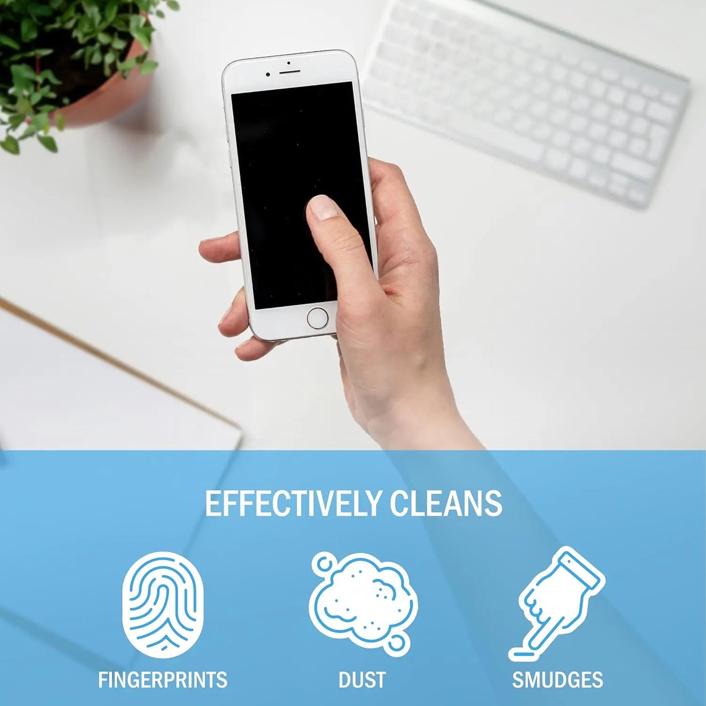 Screen Cleaner Spray & Cloth Kit