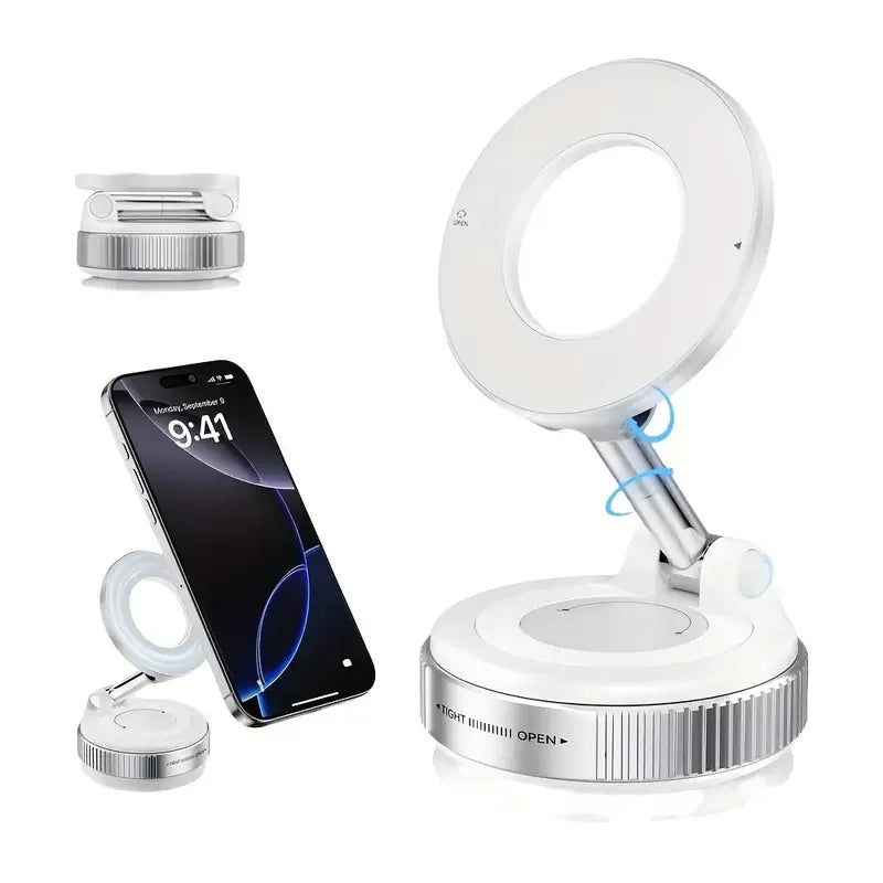 360° Foldable Vacuum Magnetic Phone Holder