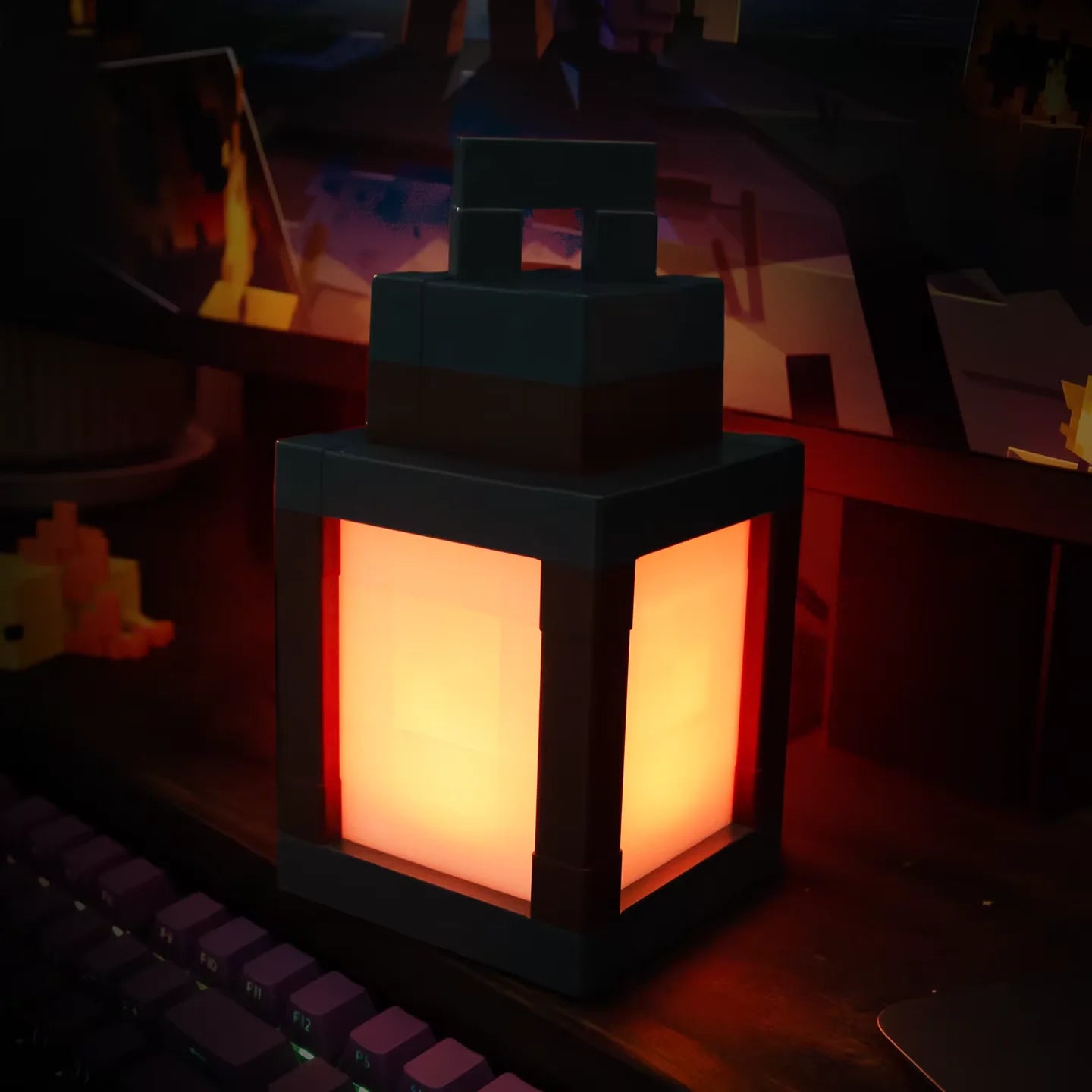 Minecraft Style Lantern