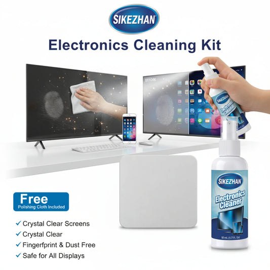 Screen Cleaner Spray & Cloth Kit